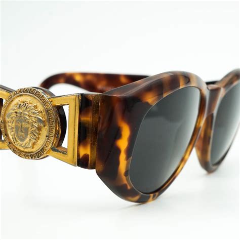 Gianni Versace Sunglasses Mod 424 Col 869 Tortoise Gold 